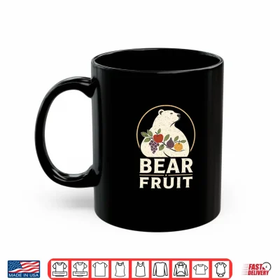 Mug Bear Fruit Christian Harvest Pun Shirt