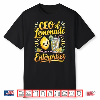 Lemonade Stand Ceo Of Lemonade Enterprises Shirt