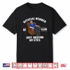 Official Member Of Club Just Resting My Eyes Father’S Day Shirt