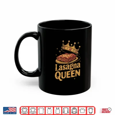 Mug Mens Lasagna Queen Performance Shirt
