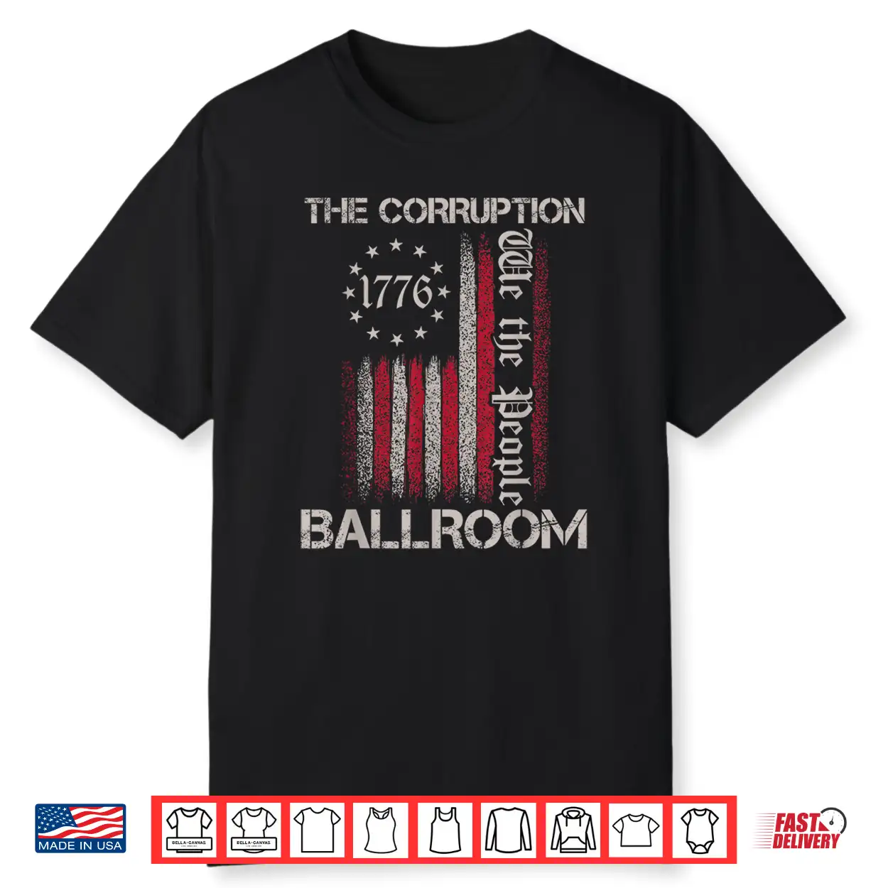 The Corruption Ballroom Funny Anti Ballroom Political Humor Shirt The Corruption Ballroom Funny Anti Ballroom Political Humor Shirt