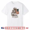 Vintage Golden Retriever Patriotic Dog 250 Years 1776 2026 Shirt