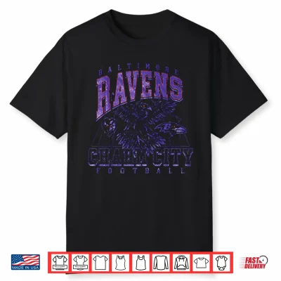 Baltimore Ravens Charm City Football Shirt