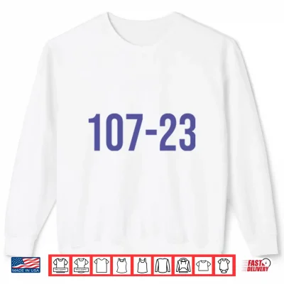 Sweatshirt 107 23 Golden State Valkyries Shirt