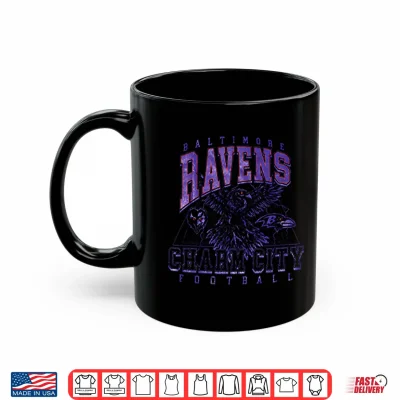 Mug Baltimore Ravens Charm City Football Shirt