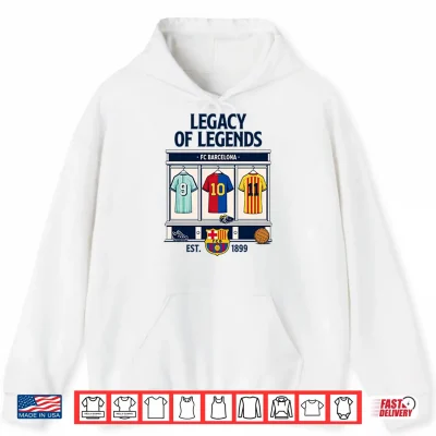 Hoodie FC Barcelona Legacy Of Legends Est 1899 Shirt