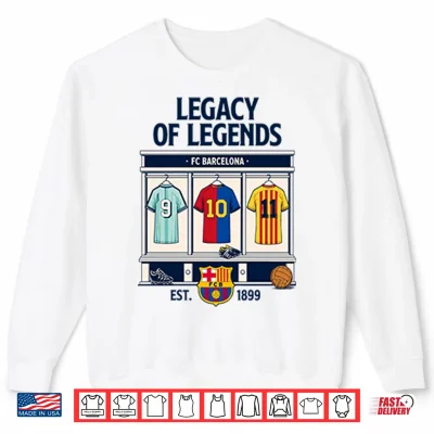 Sweatshirt FC Barcelona Legacy Of Legends Est 1899 Shirt