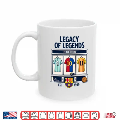 Mug FC Barcelona Legacy Of Legends Est 1899 Shirt