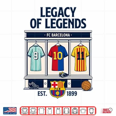 Design FC Barcelona Legacy Of Legends Est 1899 Shirt