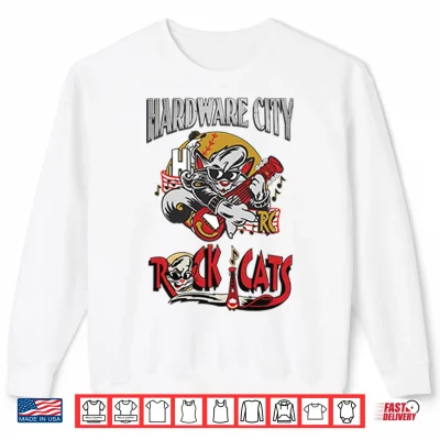 Sweatshirt Hardware City Rock Cats Shirt