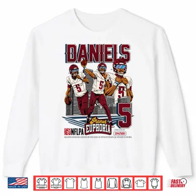 Sweatshirt Jayden Daniels Vintage Football Shirt