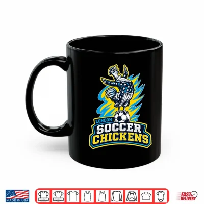 Mug London Soccer Chickens Shirt