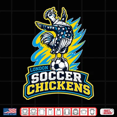 Design London Soccer Chickens Shirt