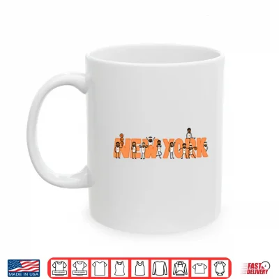 Mug New York Knicks Cartoon Stick Figure Shirt