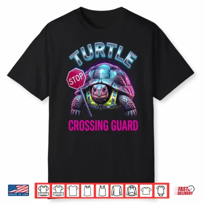 Turtle Crossing Guard Shirt