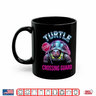 Mug Turtle Crossing Guard Shirt