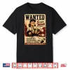 Wanted 5 Finger Brown Baseball Shirt