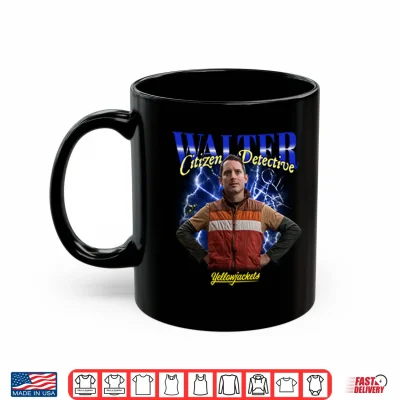 Mug Yellowjackets Walter Citizen Detective Heartthrob Shirt