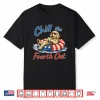 Chill The Fourth Out Funny Goldendoodle Dog Lover Shirt