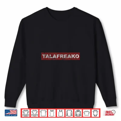 Sweatshirt TALAFREAKO Support Red Bar Shirt