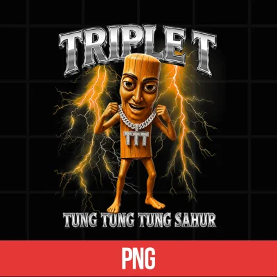 Digital Triple T Tung Tung Tung Sahur Shirt