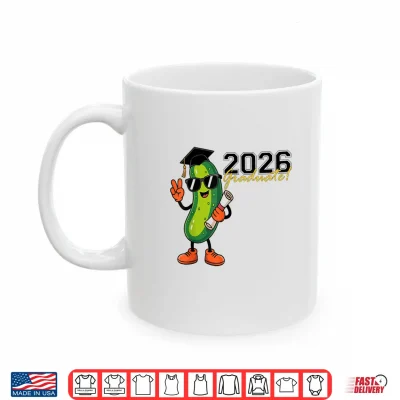 Mug Funny Pickle 2026 Graduation Cartoon Design T Shirt