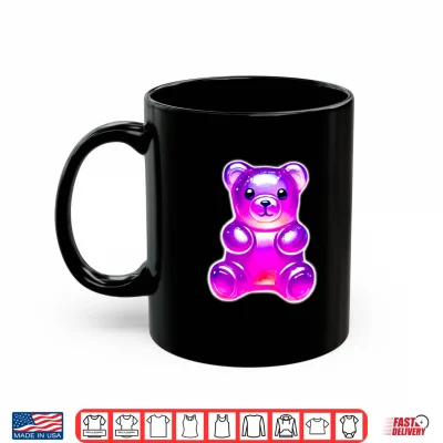 Mug Gummy Bear Candy Purple Shirt