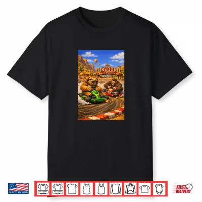 Kids Squatch N Sloth Reno Shirt