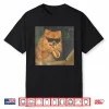 Pomeranian Dog Eating Hot Dog Funny Dog Meme Shirt