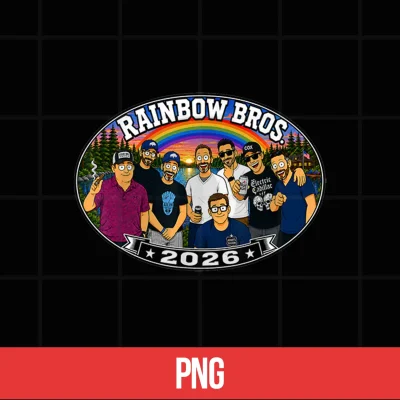 Digital Rainbow Bros 2026 Shirt