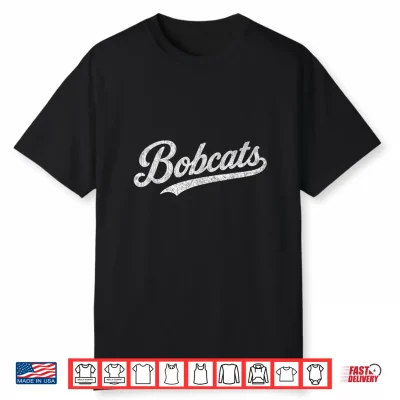 Bobcats High School Sports Team Spirit Vintage Shirt