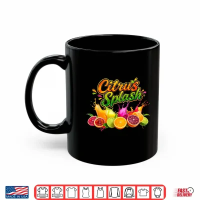 Mug Citrus Splash Summer Vacation Fruit Graphic Shirt
