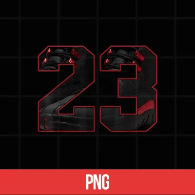 Digital Bloodline 12s Outfit Matching Tee Number 23 Shirt