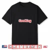Good Goy Red & White Shirt