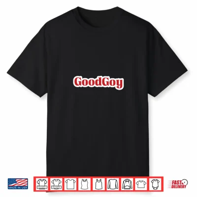 Good Goy Red & White Shirt