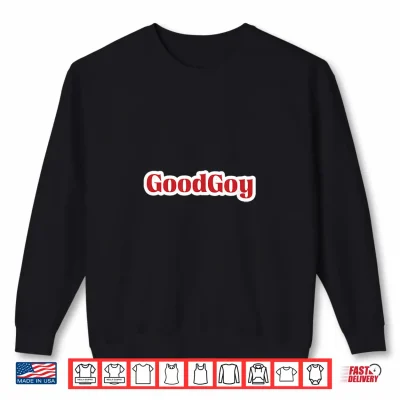 Sweatshirt Good Goy Red White Shirt