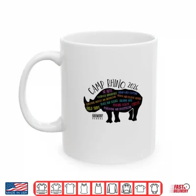 Mug Harmony School Camp Rhino 2026 Shirt