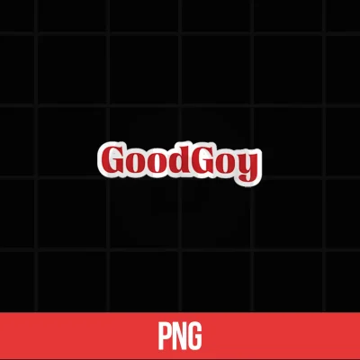 Digital Good Goy Red White Shirt