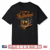 I’Ll Be In The Backyard Funny Bourbon Cigar Lovers Shirt