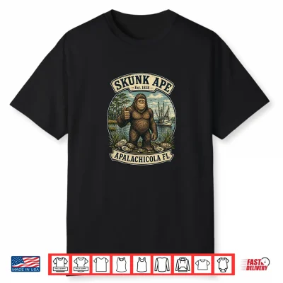 Skunk Ape Apalachicola Premium Tri Blend Shirt