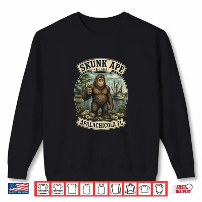 Sweatshirt Skunk Ape Apalachicola Premium Tri Blend Shirt