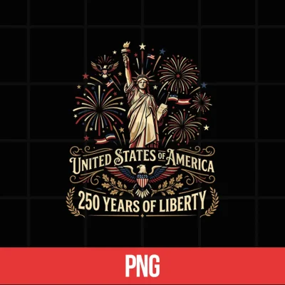 Digital 4th of July 250 Anniversary USA Patriotic 250 Years America Shirt
