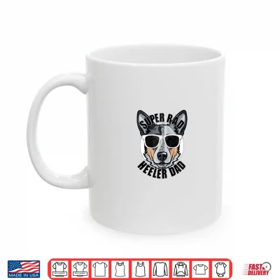 Mug Blue Heeler Dad Funny Australian Cattle Dog Father Shirt