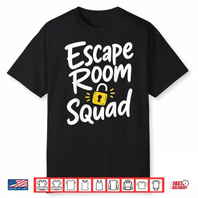 Escape Room Crew Team Escape Room Squad Shirt