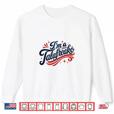 Sweatshirt James Talarico Political Talafreako Script Design Campaign Shirt
