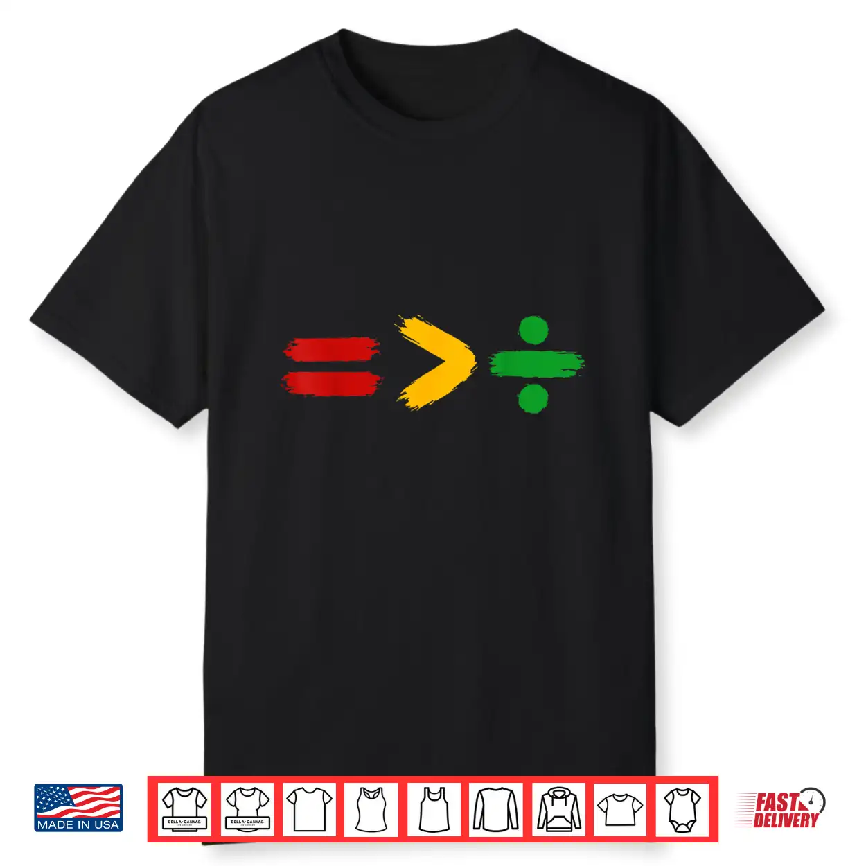 Juneteenth Equality Is Greater Than Division Shirt Juneteenth Equality Is Greater Than Division Shirt