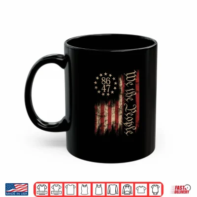 Mug US Flag Retro Vintage 8647 Tee Shirt