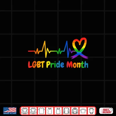 Design LGBT Pride Month Proud Est Pride Rainbow Retro Sun Men Women Shirt