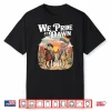 We Pride At Dawn Vintage Lesbian Pride Western Lgbtq Cowgirl Shirt