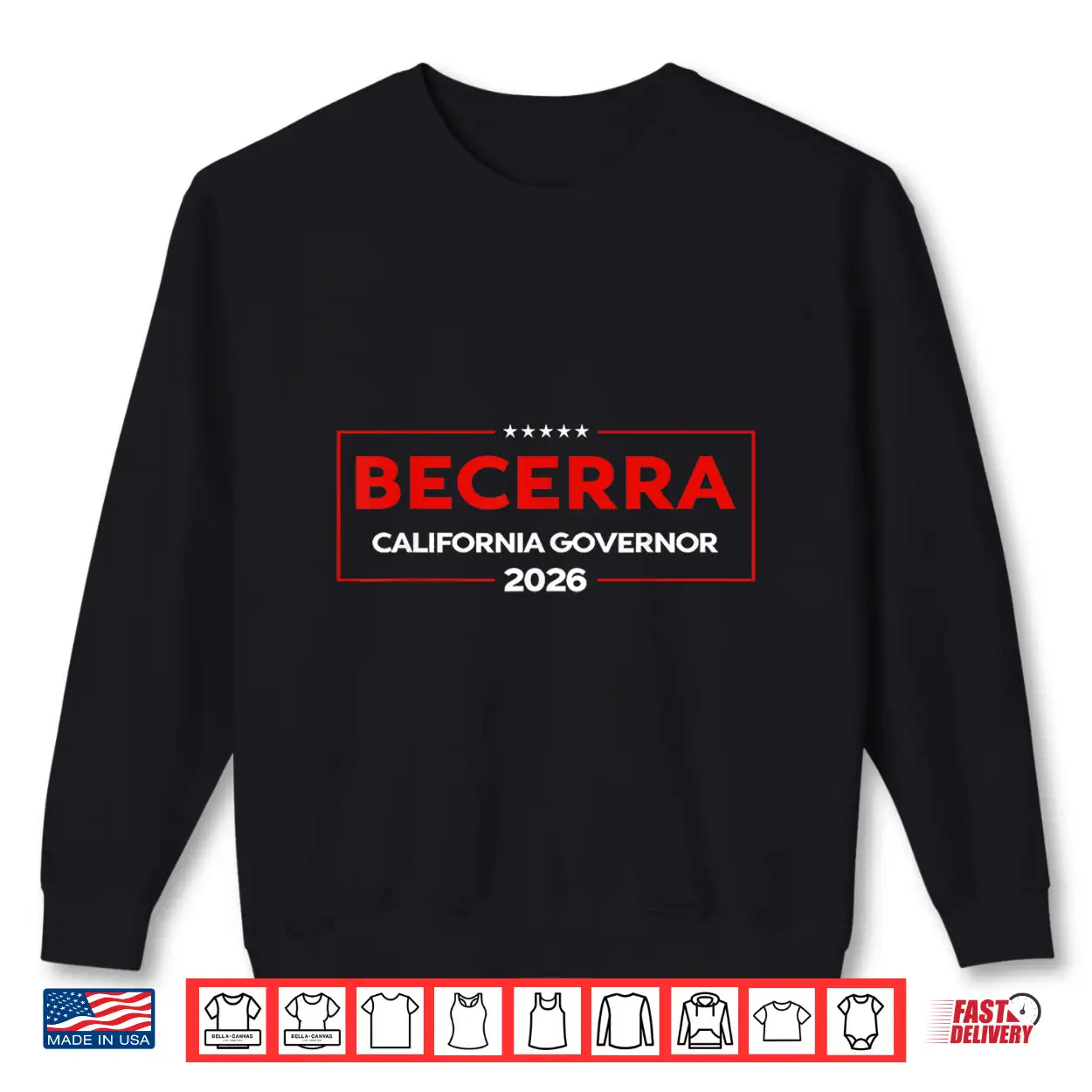 Xavier Becerra For Governor Of California 2026 Us Flag Retro Shirt Xavier Becerra For Governor Of California 2026 Us Flag Retro Shirt
